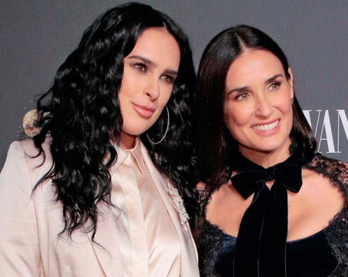 Demi Moore cumplió 58 años y su hija compartió unas fotos de Striptease