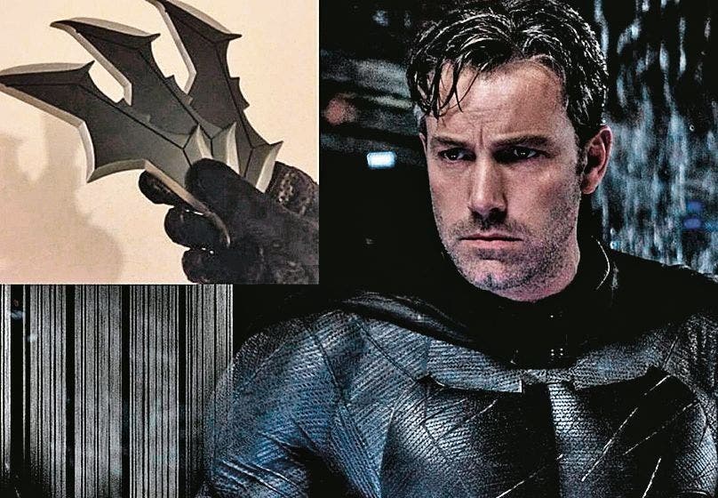 Affleck se quedó con un souvenir de Batman y se lo facturaron