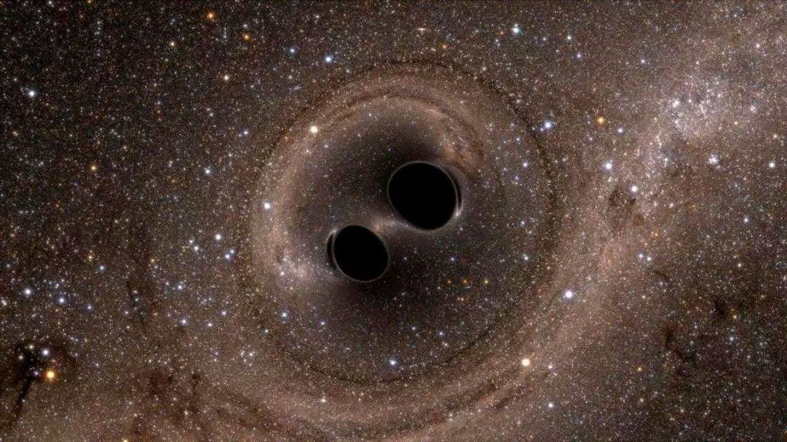 dentro del agujero negro de la nasa