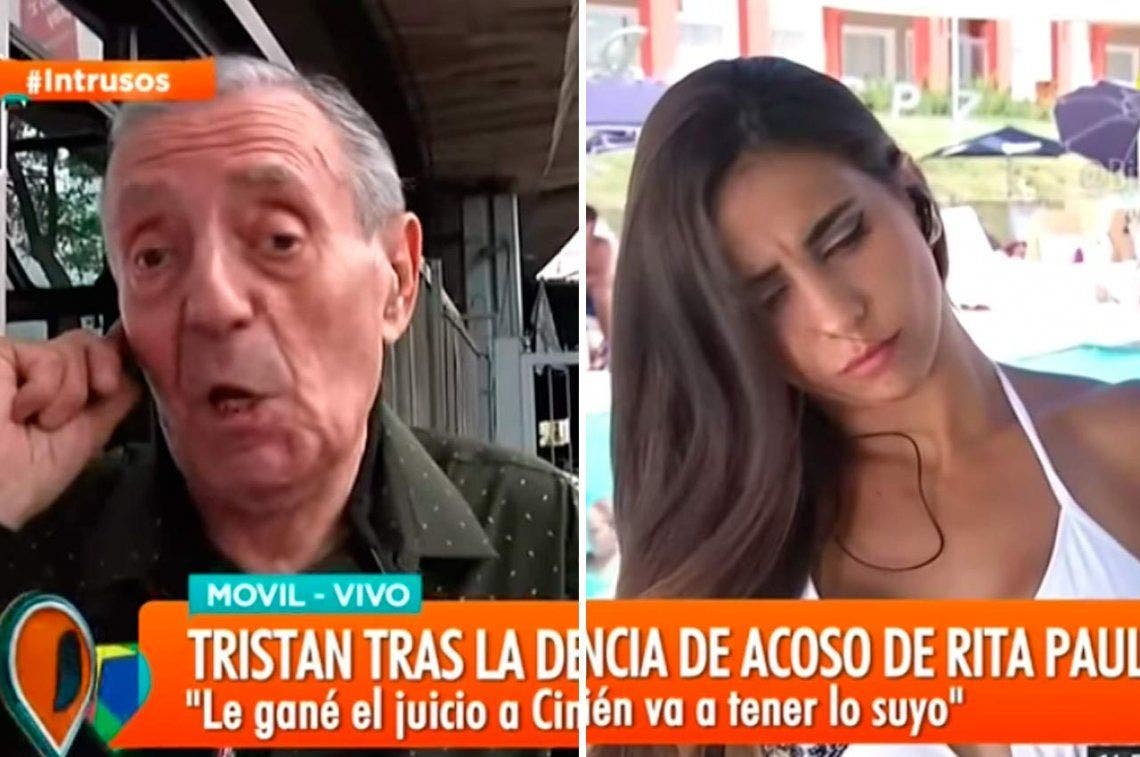 El duro cruce de Tristán con Cinthia Fernández