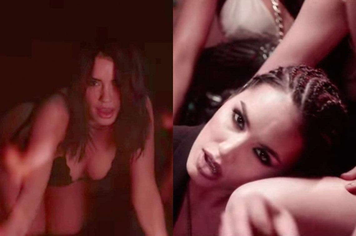 El videoclip hot de Lali Espósito: lencería, sexo y lesbianismo